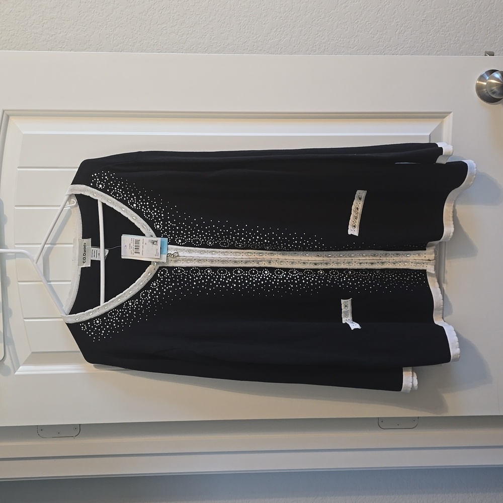 BRAND NEW RHINESTONE CARDIGAN
